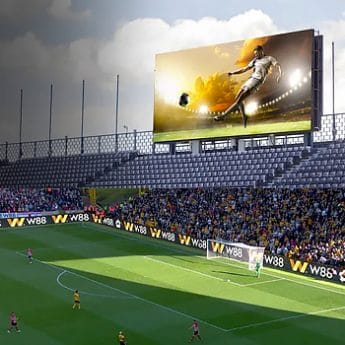 Stadium perimeter led screen 2021