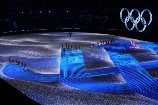 How 8K LED Screen Makes Beijing Winter Olympics Opening Spectacular ...