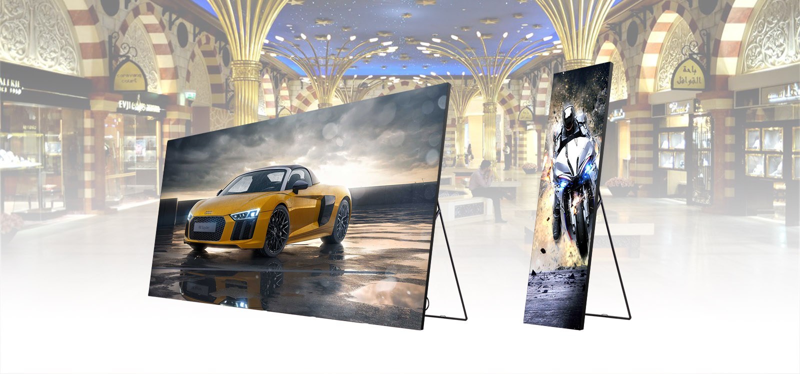 LED poster displays