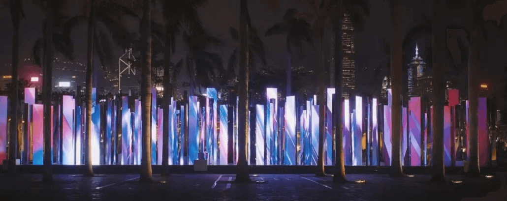 Innovative Applications: LED Screens x Artistic Creation - Urban Reflection