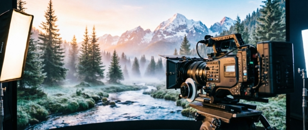 Indoor Narrow Pixel Pitch LED Display P1.2 used for XR virtual production stage